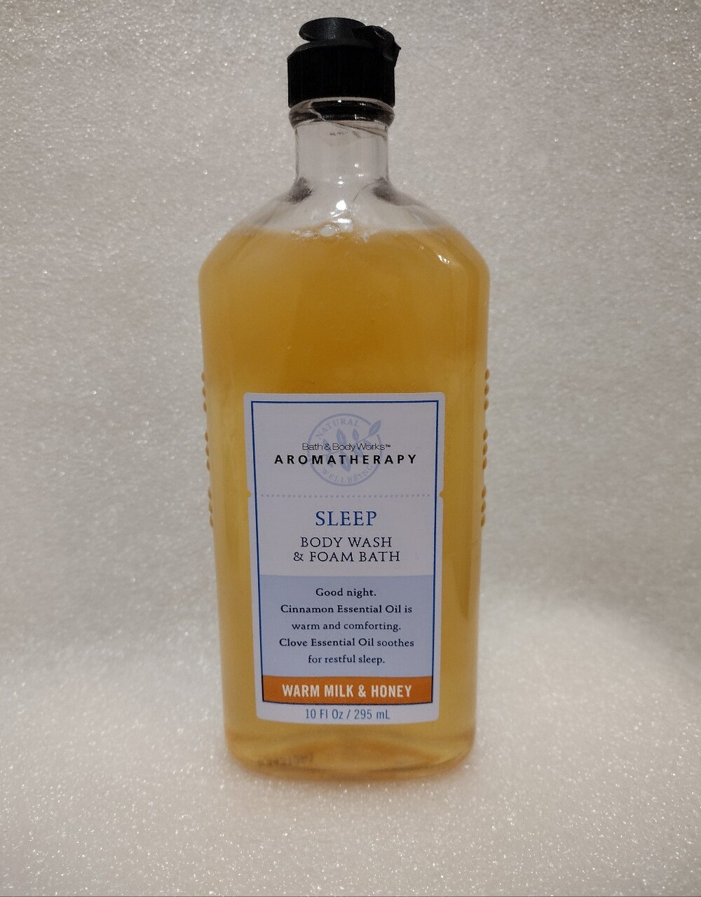 NEW Warm Milk and Honey Aromatherapy Body Wash Foam 10 oz